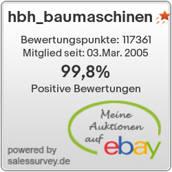 Auktionen und Bewertungen von HBH_Baumaschinen