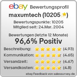 Auktionen und Bewertungen von maxumtech